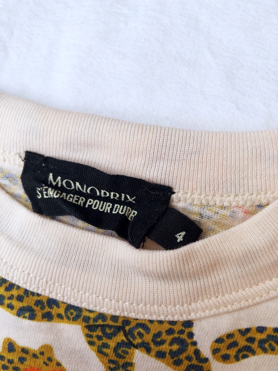 T-shirt court Monoprix 4 ans – photo 4